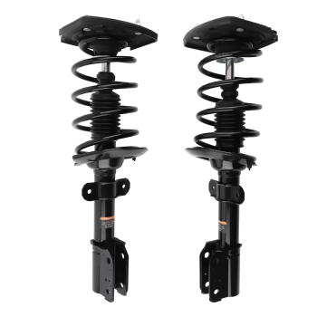 Rear Struts w/ Coil Spring + Rear Lower Control Arms for 2008 compatible for Pontiac Grand Prix