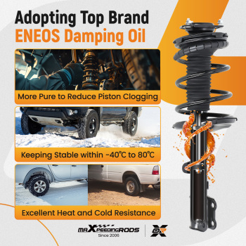 Front Suspension Shock Absorbers compatible for Toyota RAV4 AWD 2000 2001 2002 2003 2004-05