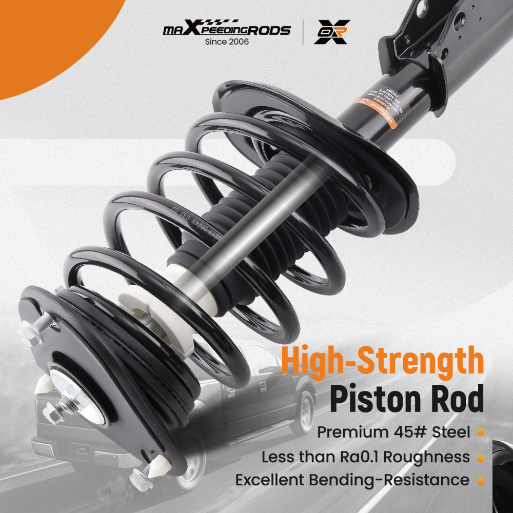 2x Front Shock Struts Assy compatible for Buick Lucerne compatible for Cadillac DTS 2006-2011