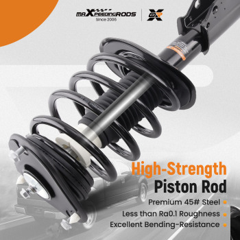 2x Front Shock Struts Assy compatible for Buick Lucerne compatible for Cadillac DTS 2006-2011