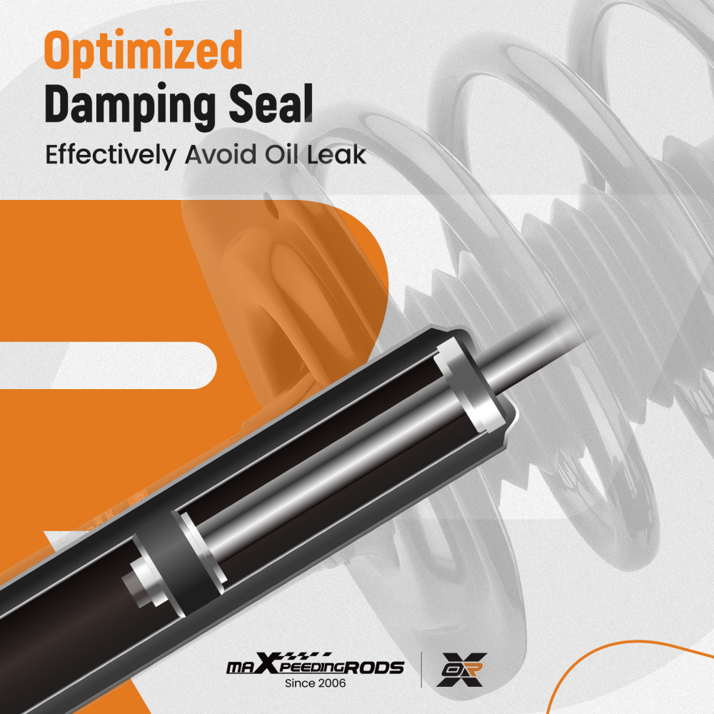 2x Front Shock Struts Assy compatible for Buick Lucerne compatible for Cadillac DTS 2006-2011