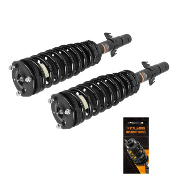 1 Pair Front Left Right Shock Struts Assembly compatible for Mazda 6 2003-2008 172195