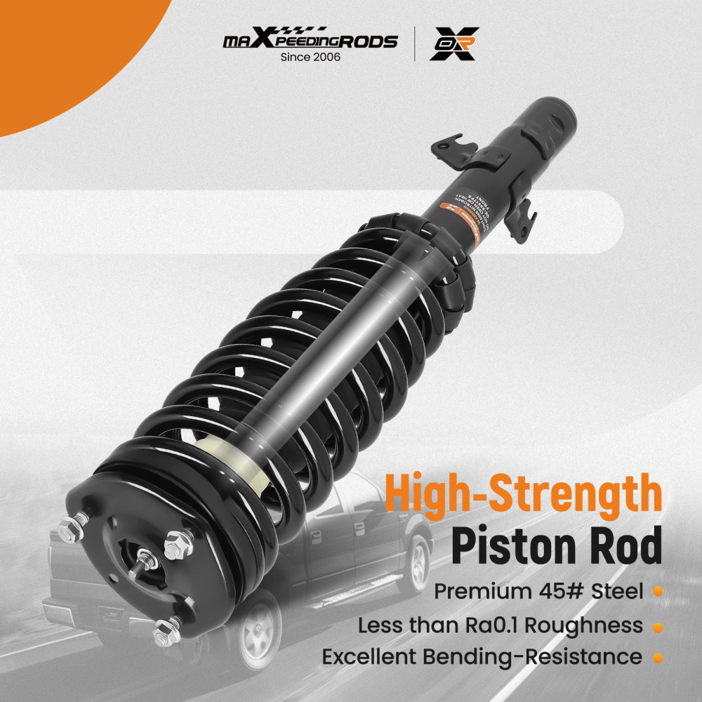 1 Pair Front Left Right Shock Struts Assembly compatible for Mazda 6 2003-2008 172195