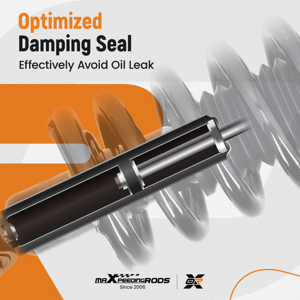 Suspension Rear Struts Coil Spring Sway Bar Links for 2003-2011 compatible for Honda Element