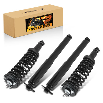 Front Rear Complete Shocks Struts Coil Spring compatible for Chevrolet Colorado 2004-2012