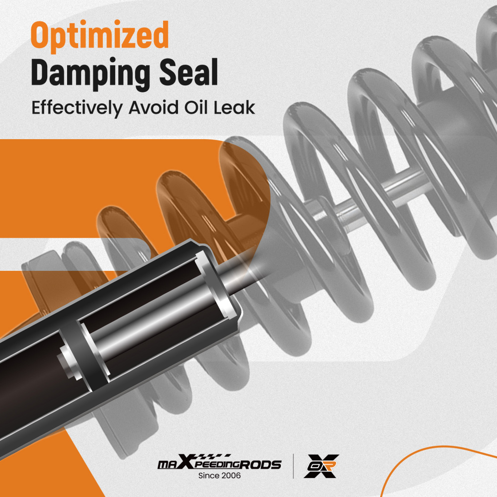 Front Rear Complete Shocks Struts Coil Spring compatible for Chevrolet Colorado 2004-2012