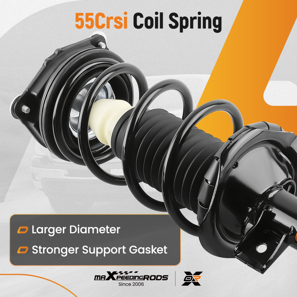 Front Suspension Shock Absorber compatible for Nissan Versa 2007-2011 2012 HATCHBACK/SEDAN