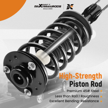 2x Front Strut w/ Coil Spring Assembly For 2010-2015 2916 2017 compatible for Chevrolet Equinox