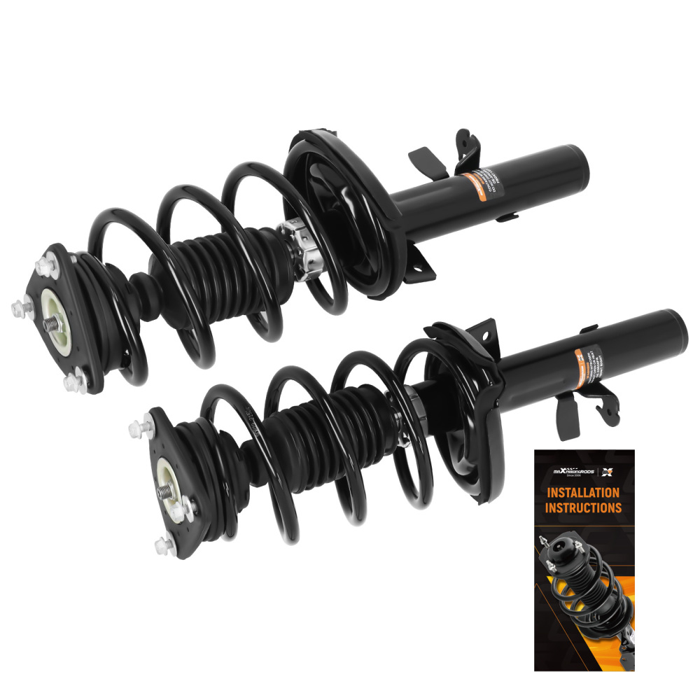 Suspension Set Front Struts w/ Coil Spring Compatible for Ford Focus 2.0L 2012 2013
