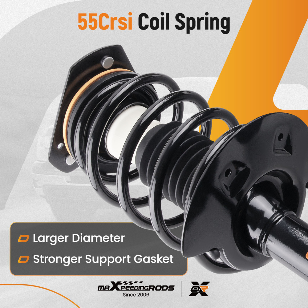 2x Front Shock Struts Assembly compatible for Chevrolet Impala 2006-2016 2013 2014