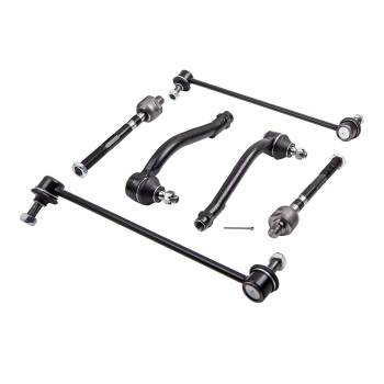 Front Struts w/ Coil Spring + Lower Control Arms compatible for Hyundai Santa Fe 2007-2009