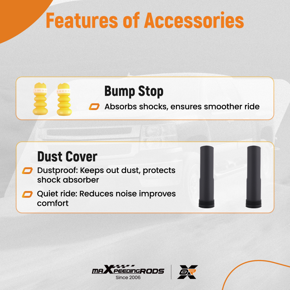 2 Ammortizzatori posteriore compatibile per Skoda Octavia 3 compatibile per VW GOLF 7 8 PASSAT B8