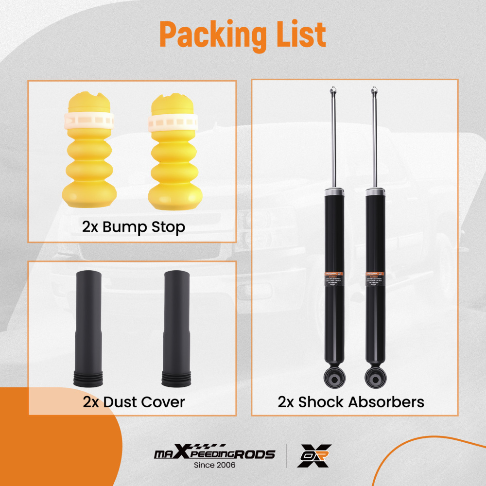2 Ammortizzatori posteriore compatibile per Skoda Octavia 3 compatibile per VW GOLF 7 8 PASSAT B8