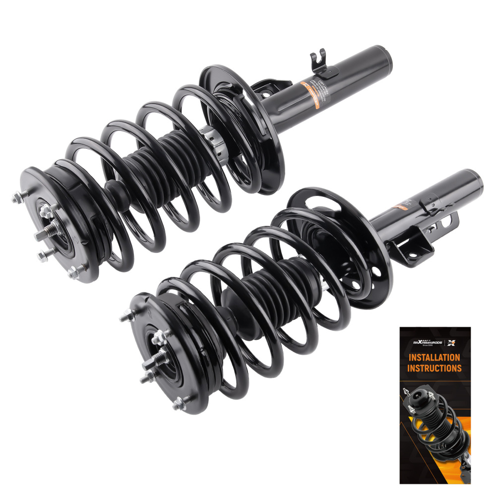 2pcs Front Struts w/Coil Spring Assembly compatible for Mercury Sable 2008-2009 compatible for FWD 172530