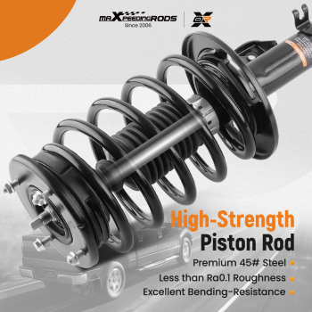 2pcs Front Struts w/Coil Spring Assembly compatible for Mercury Sable 2008-2009 compatible for FWD 172530