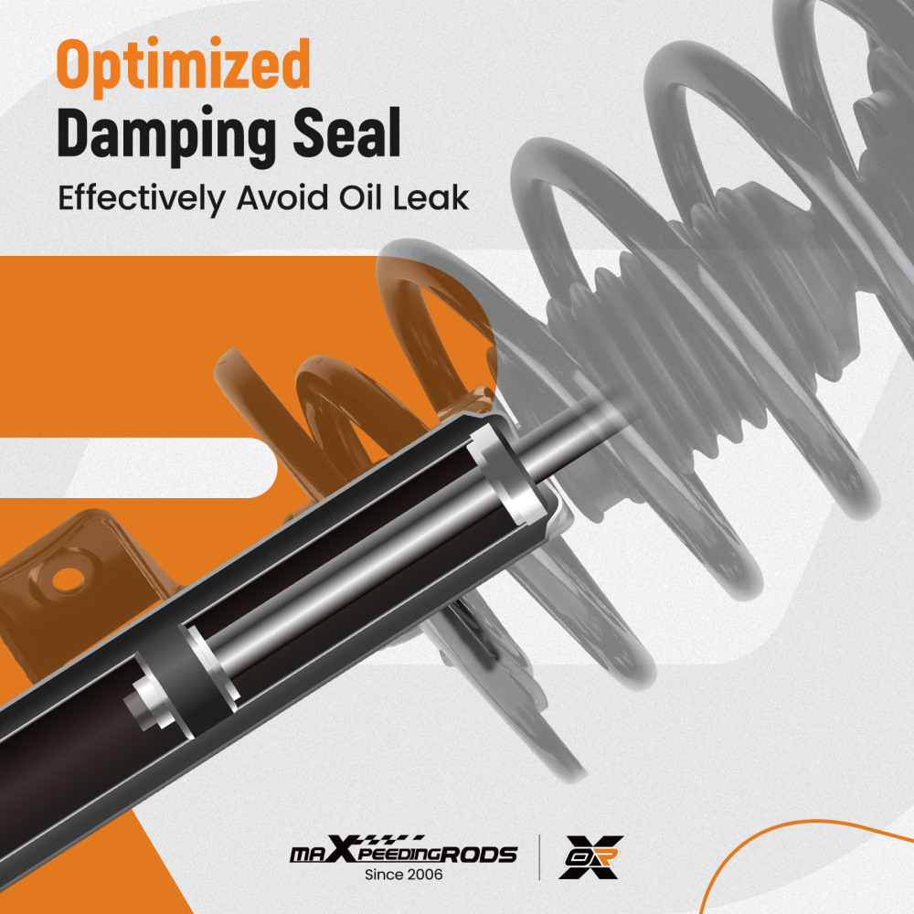 2pcs Front Struts w/Coil Spring Assembly compatible for Mercury Sable 2008-2009 compatible for FWD 172530