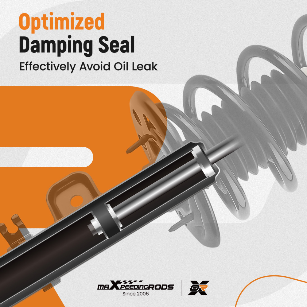 Suspension Front Struts w/Coil Springs Assembliy compatible for Ford Flex 2010-2011 272534