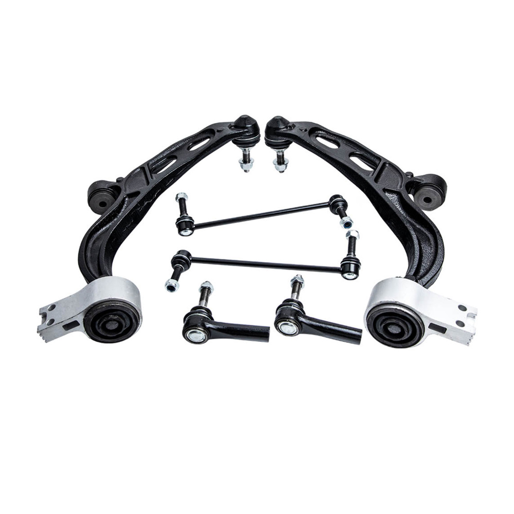 Front Complete Struts Control Arm Sway Bar Tie Rods Kit for 2010-2012 compatible for Ford Flex