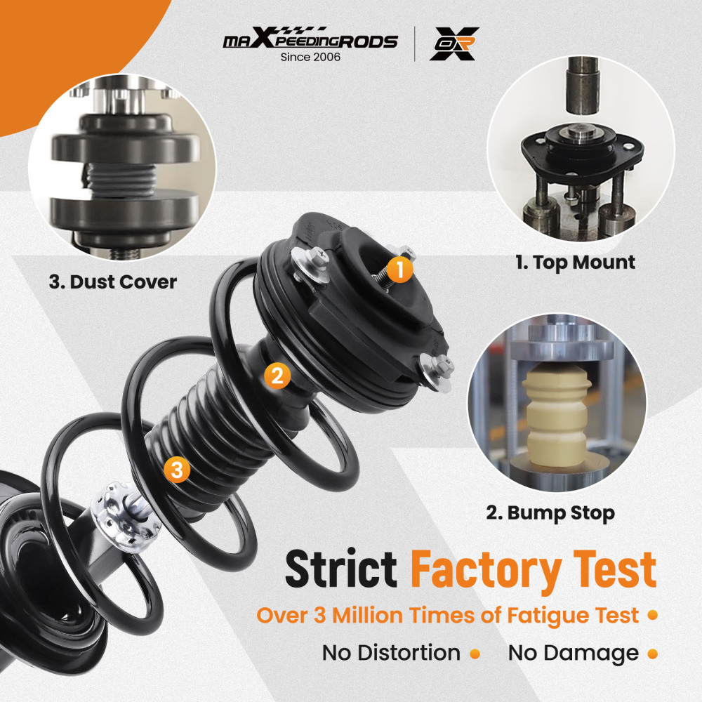 MaXpeedingrods Suspension Front Strut Control Arm compatible for Nissan Rogue 2012-2015 AWD