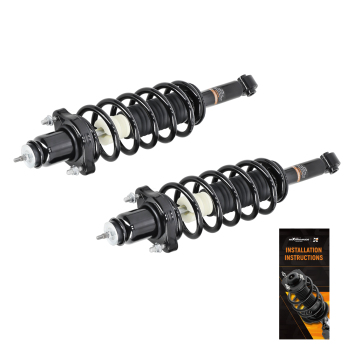 Pair Rear Shock Strut Compatible For Chrysler 200 11-14 Sebring 2007-10 Dodge Avenger 08-14
