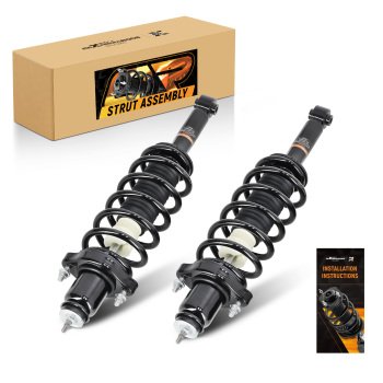 Pair Rear Shock Strut Compatible For Chrysler 200 11-14 Sebring 2007-10 Dodge Avenger 08-14