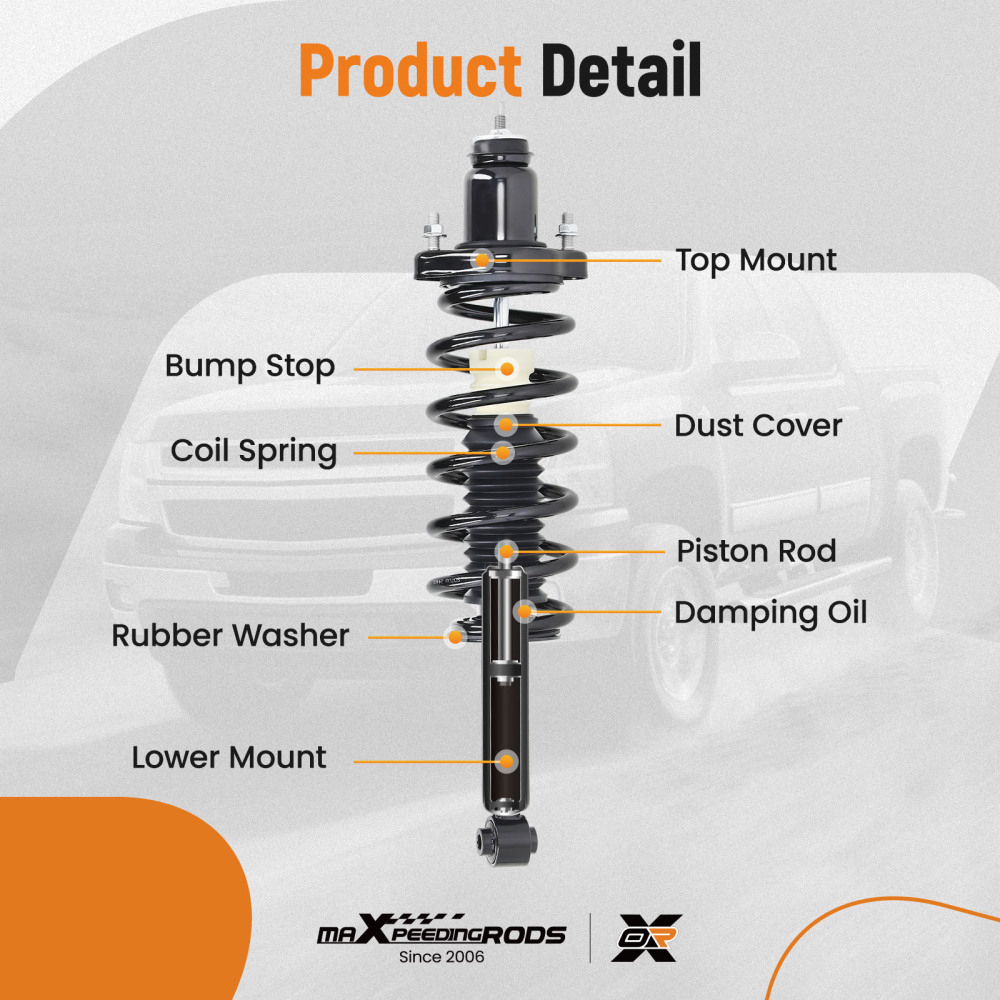 Rear Strut Spring Sway bar Assembly compatible for Chrysler 200 Sebring compatible for Dodge Avenger