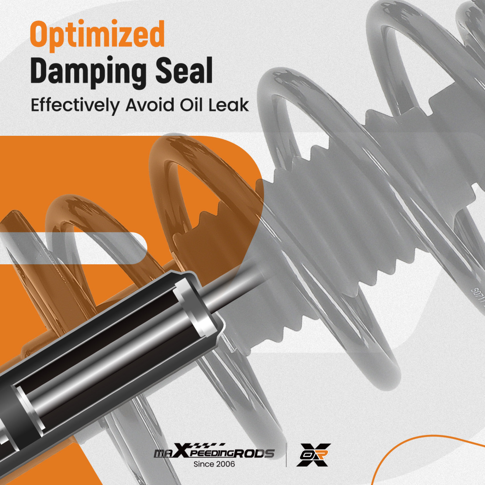 Front Suspension Shock Absorber compatible for Chrysler 200 2011-2014 Sebring 2008-2010