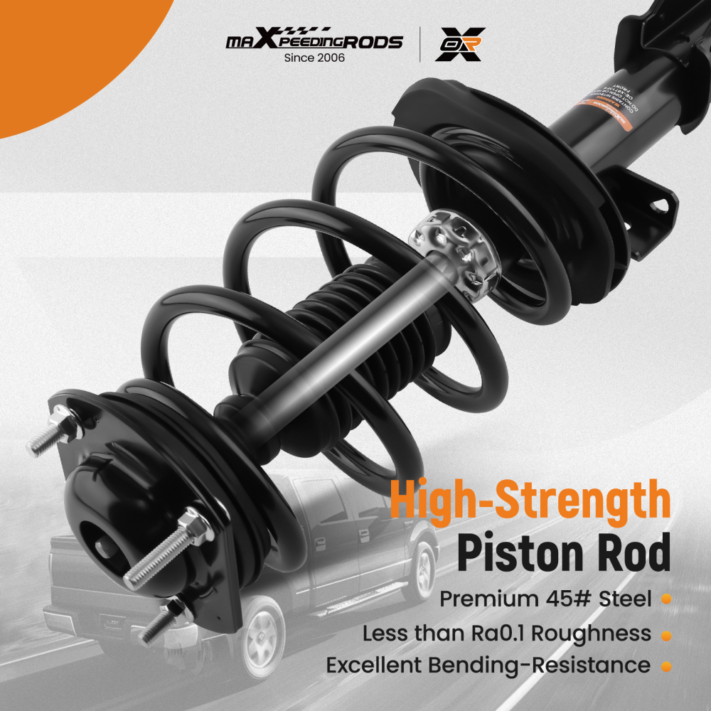 2x Front Shock Struts compatible for Buick Enclave Chevrolet Traverse compatible for GMC Acadia 2013-2016