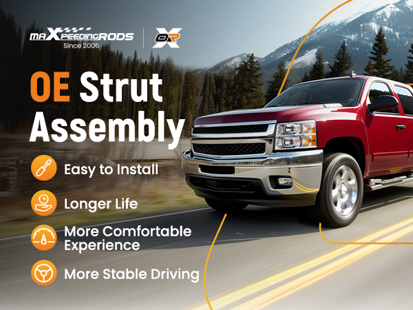 4PCS FrontRear Complete Strut Shocks Assembly compatible for GMC Acadia Buick Enclave