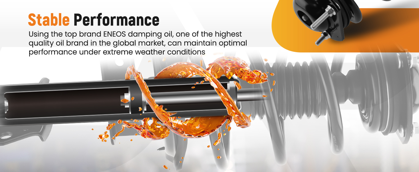 4PCS FrontRear Complete Strut Shocks Assembly compatible for GMC Acadia Buick Enclave