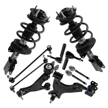 Front Struts Control Arms Kit for 13-16 compatible for GMC Acadia Traverse compatible for Buick Enclave 172949
