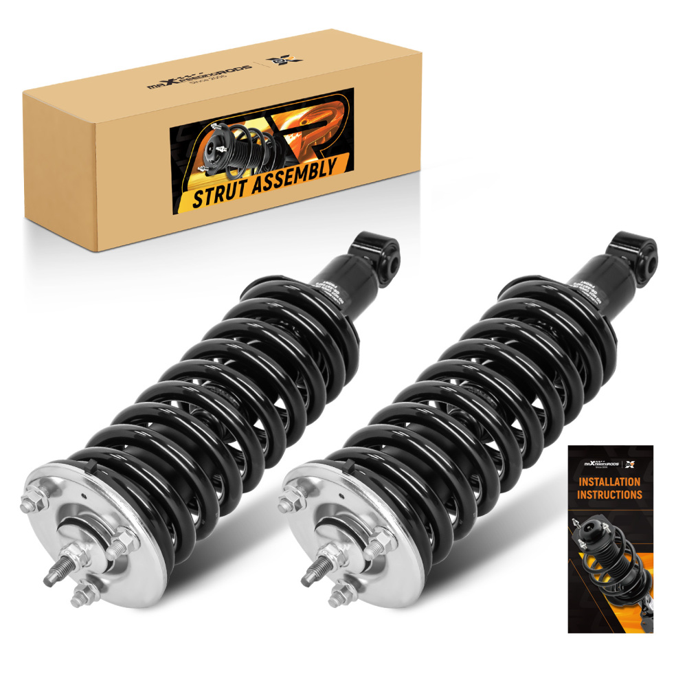 1 Pair Front Shock Struts compatible for Nissan Frontier compatible for Suzuki Equator 2005-18 2009 2012