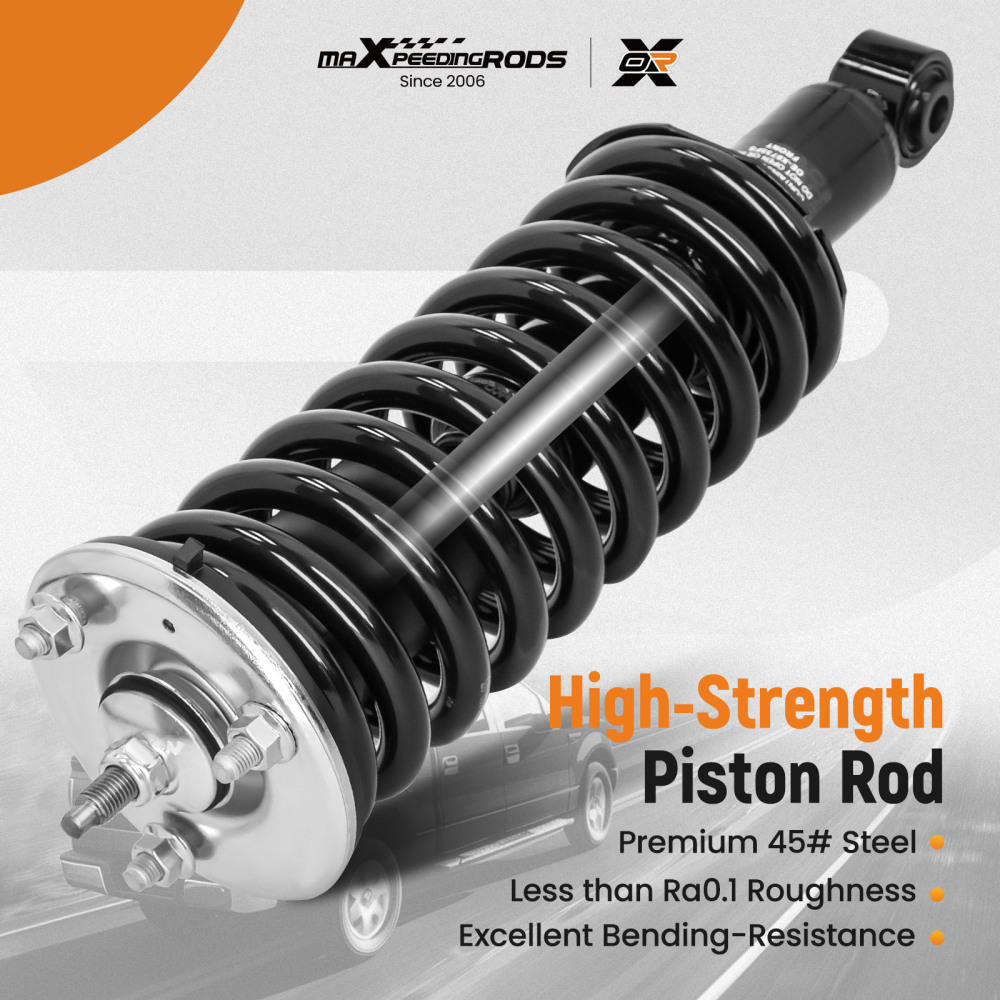 1 Pair Front Shock Struts compatible for Nissan Frontier compatible for Suzuki Equator 2005-18 2009 2012