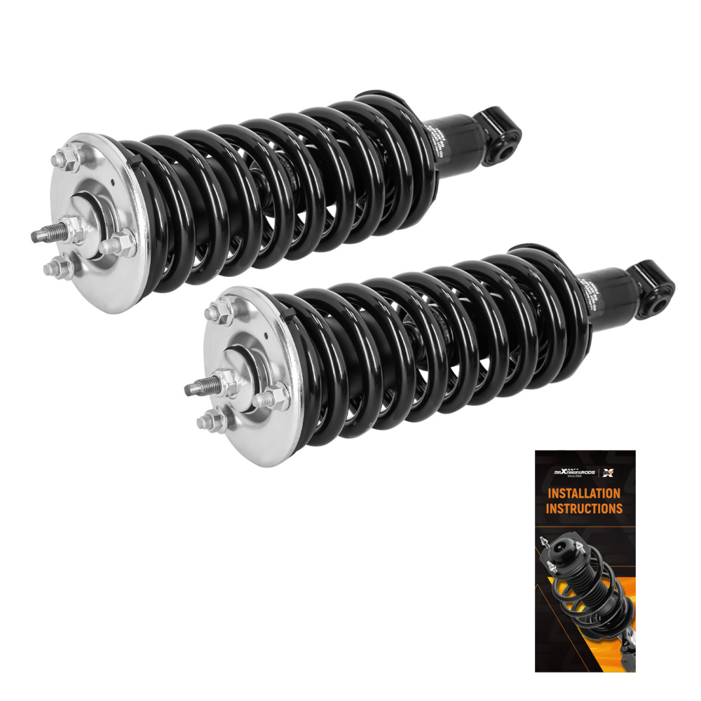 1 Pair Front Shock Struts compatible for Nissan Frontier compatible for Suzuki Equator 2005-18 2009 2012
