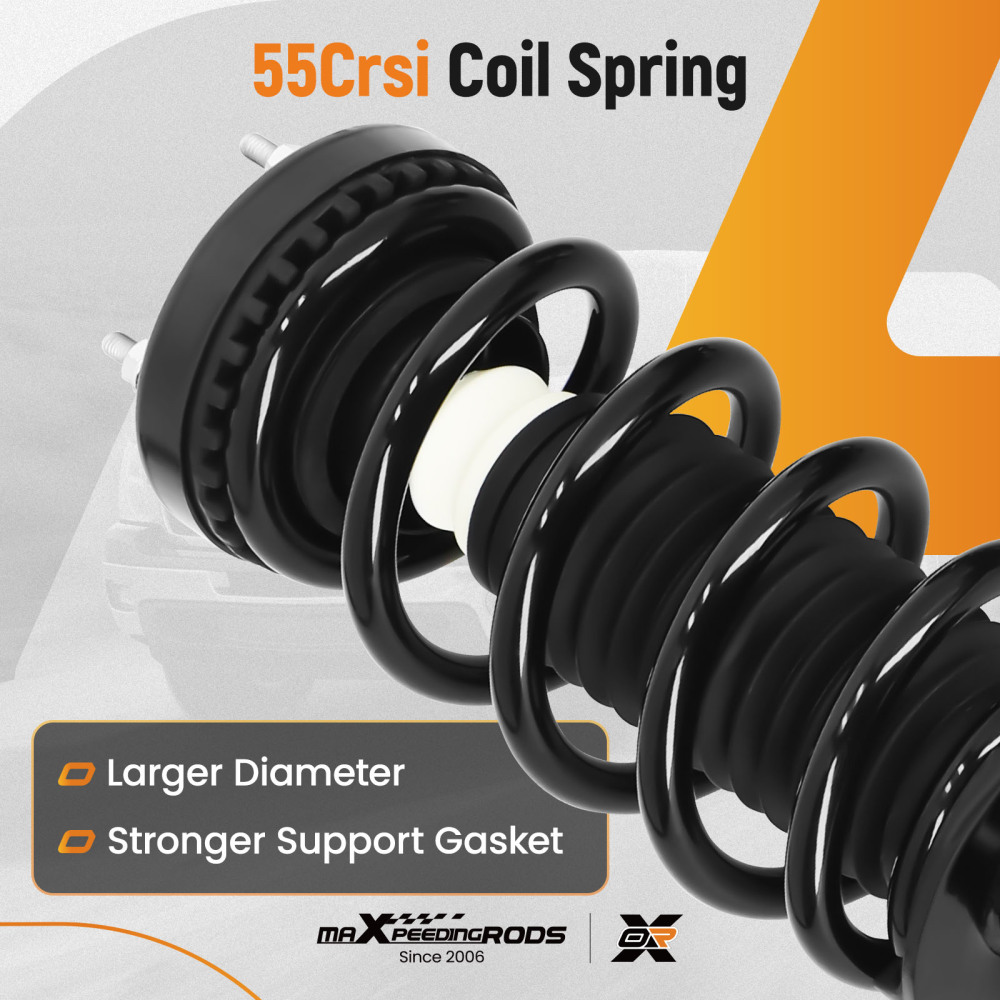 Front Suspension Shock Absorber For 12-2018 compatible for Dodge Challenger Charger 3.6LITER V6