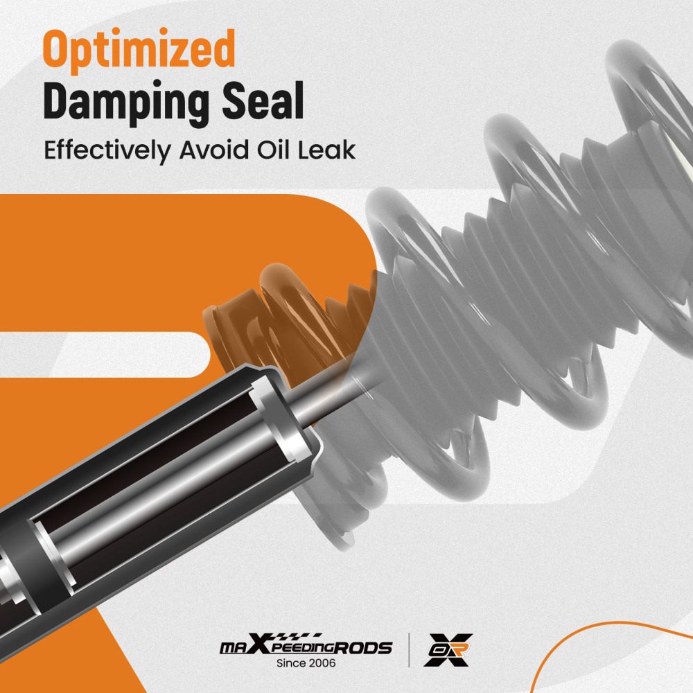 Front Suspension Shock Absorber For 12-2018 compatible for Dodge Challenger Charger 3.6LITER V6