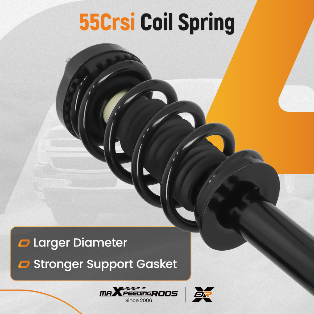 Pair Front OE Replacement Shock Struts Assembly compatible for Dodge Charger 2011-2017 RWD 272665