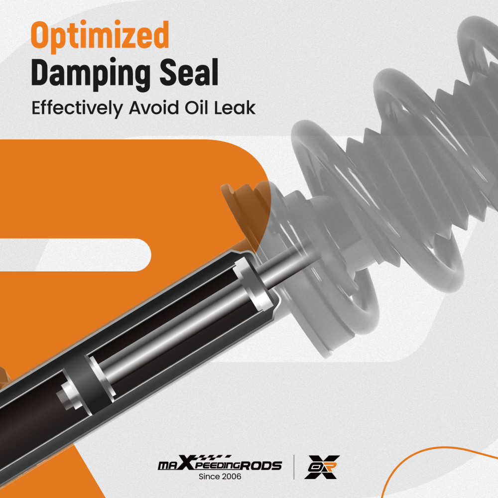 Pair Front OE Replacement Shock Struts Assembly compatible for Dodge Charger 2011-2017 RWD 272665