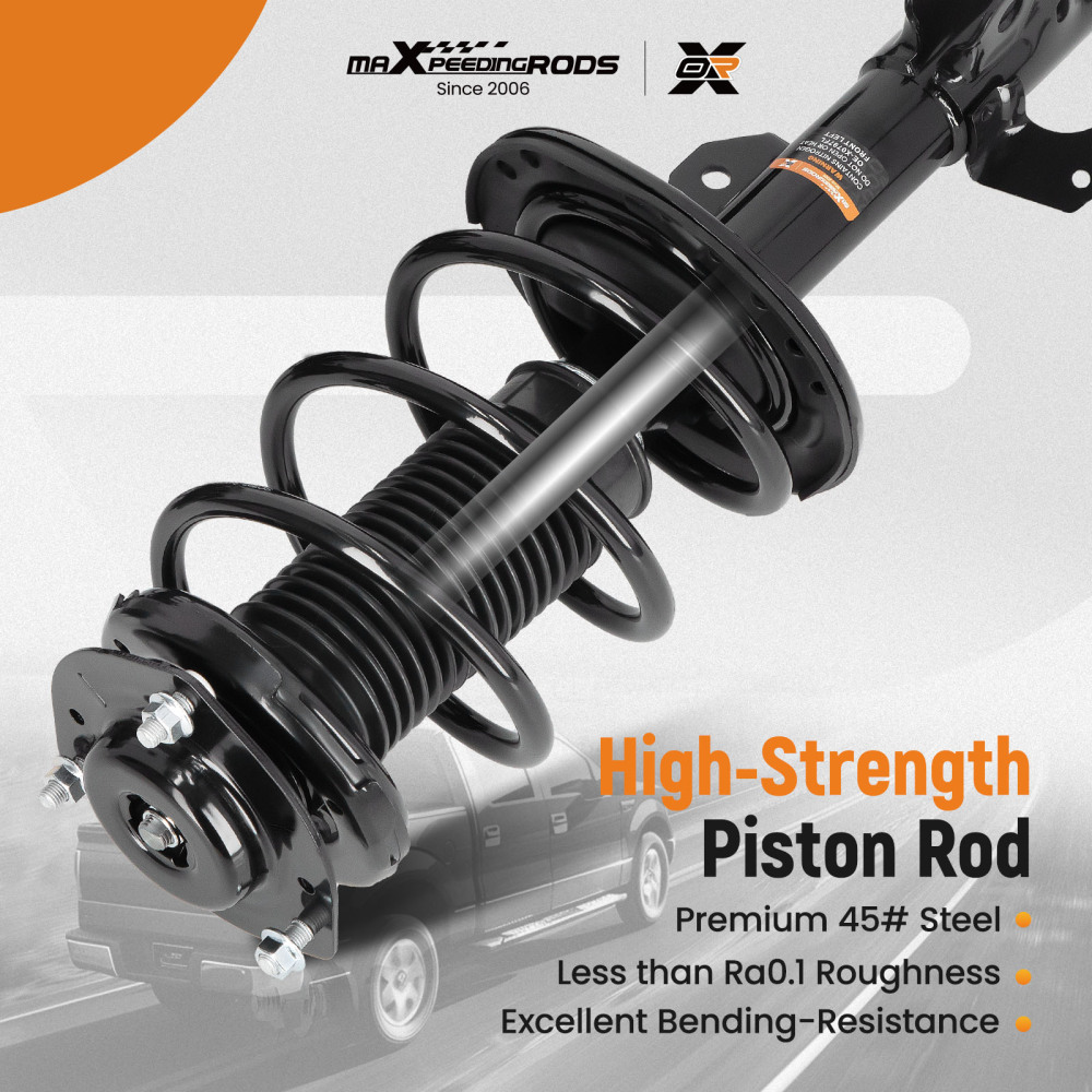 MaXpeedingrods Front Struts w/Sway Bar Links compatible for Toyota Camry 2012-2017 2.5L