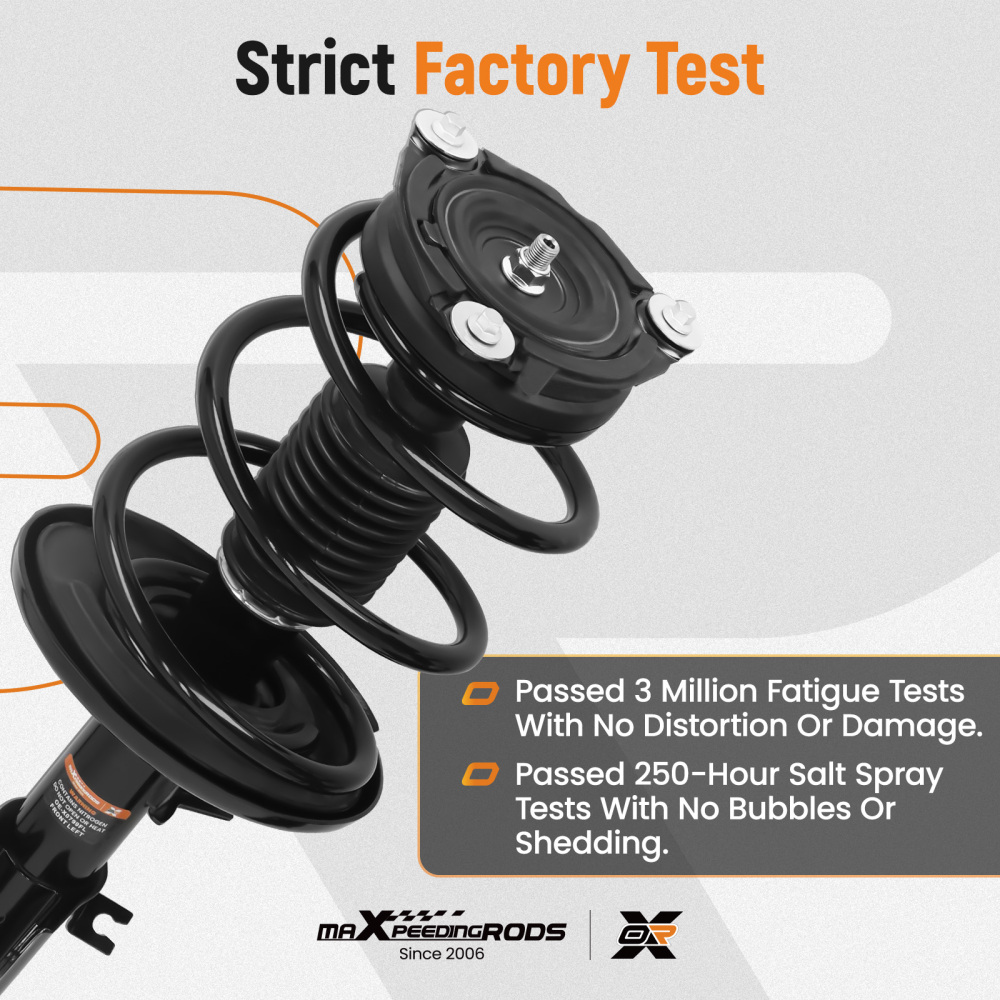 Front Suspension Shock Absorber compatible for Nissan Altima 2013 2014 2015 2016 2017 sedan