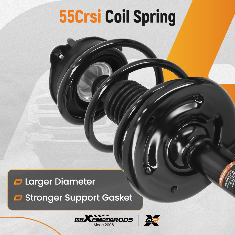 Front Suspension Shock Absorber compatible for Nissan Altima 2013 2014 2015 2016 2017 sedan