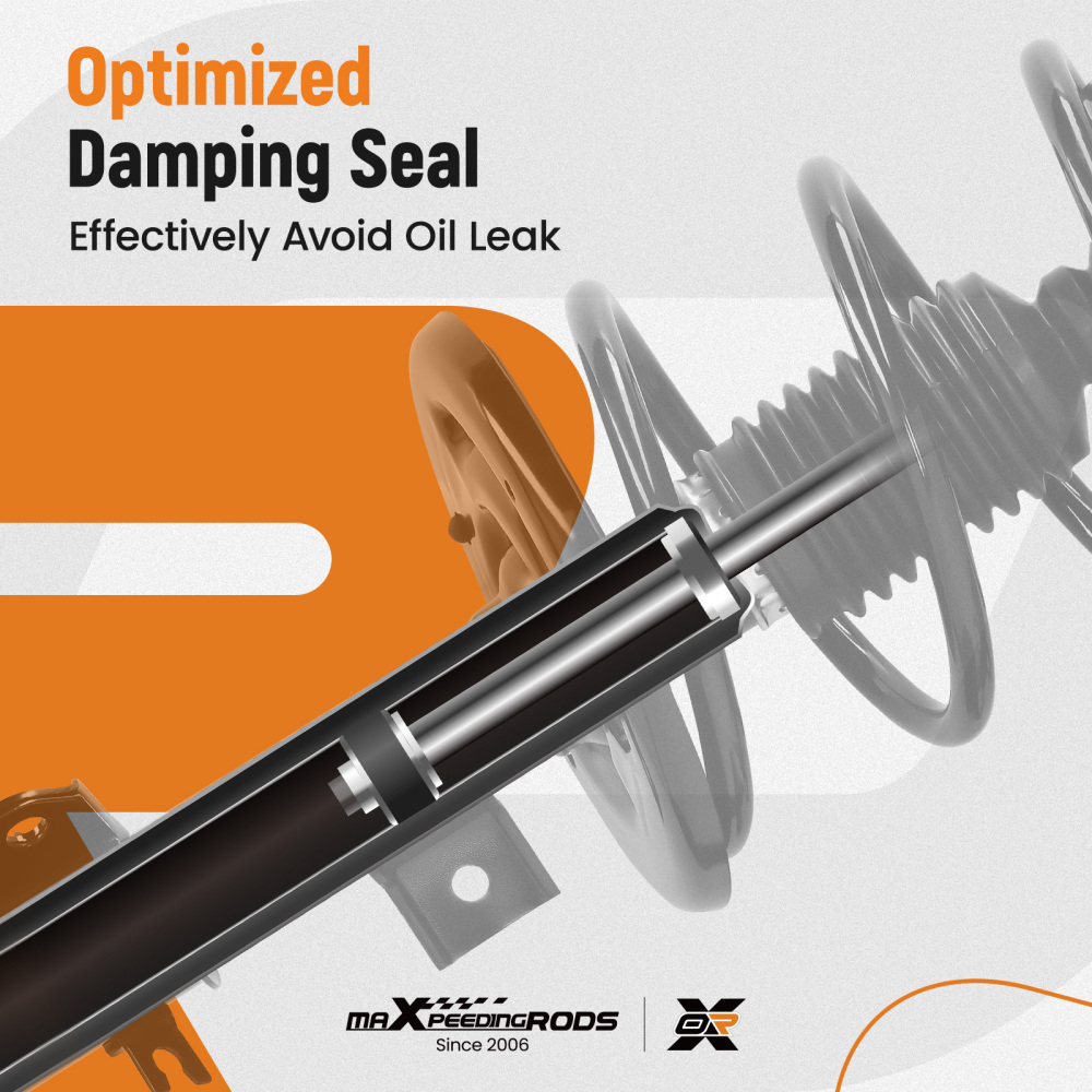 Front Suspension Shock Absorber compatible for Nissan Altima 2013 2014 2015 2016 2017 sedan