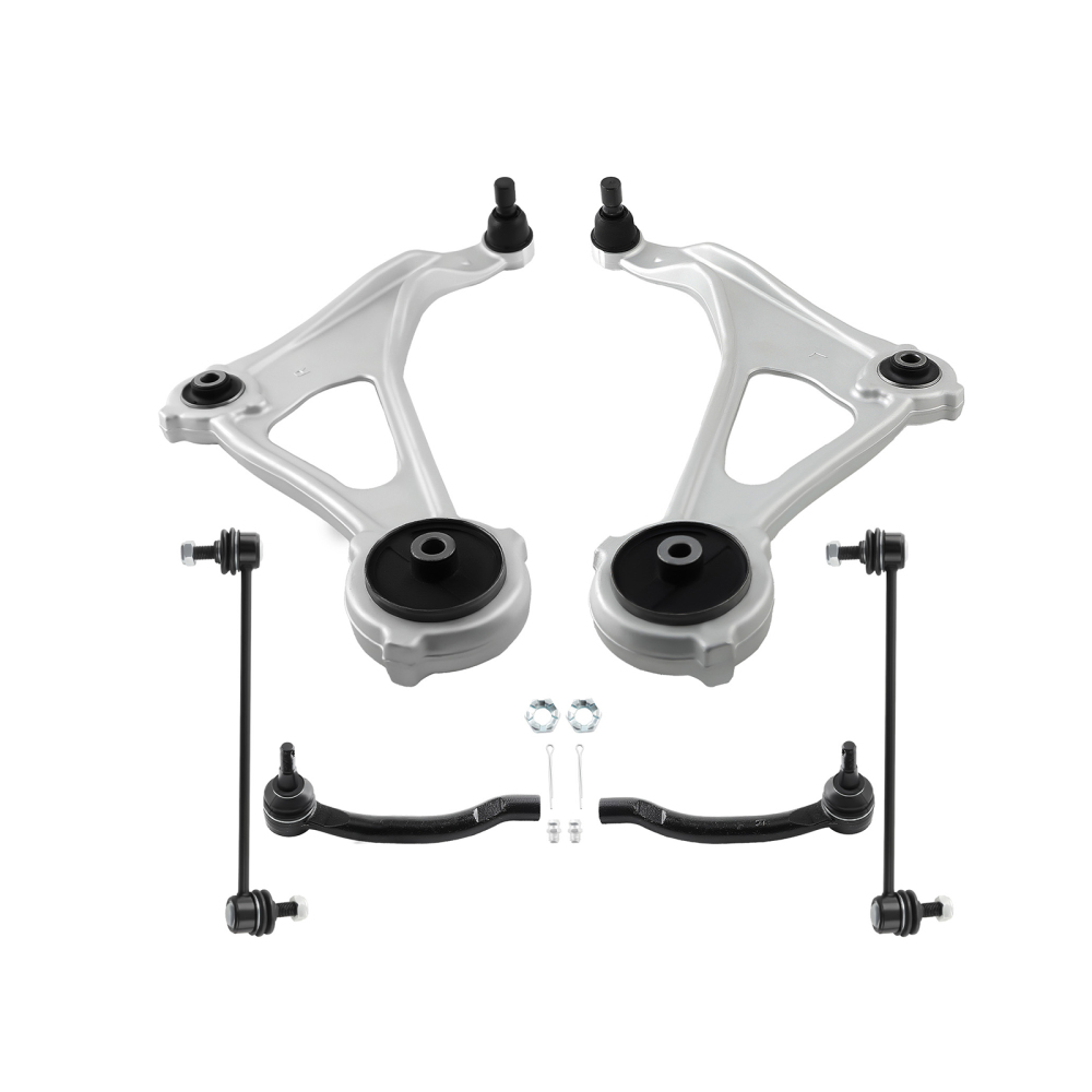 Front Strut w/ Coil Spring + Lower Control Arm compatible for Nissan Altima 2013-2017 sedan