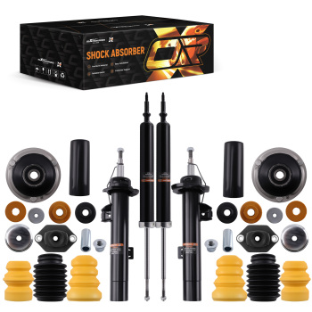 4x AMMORTIZZATORI +CUSCINETTI compatibile per BMW Serie 3 E90 E91 E92
