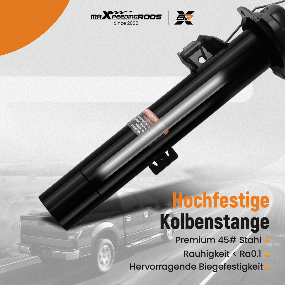 4x AMMORTIZZATORI +CUSCINETTI compatibile per BMW Serie 3 E90 E91 E92