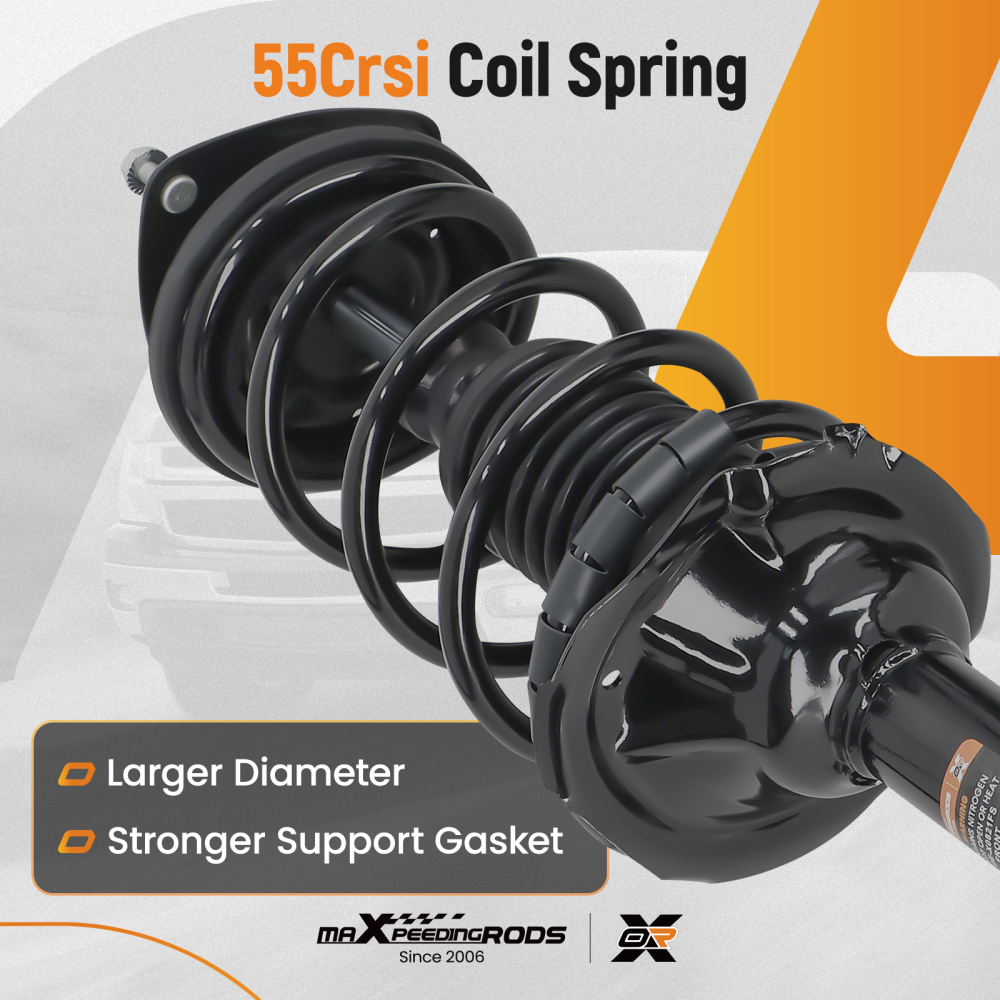 2pcs Front L+R Shock Struts Assembly compatible for Scion xA compatible for Scion xB 2004-2006 1331773