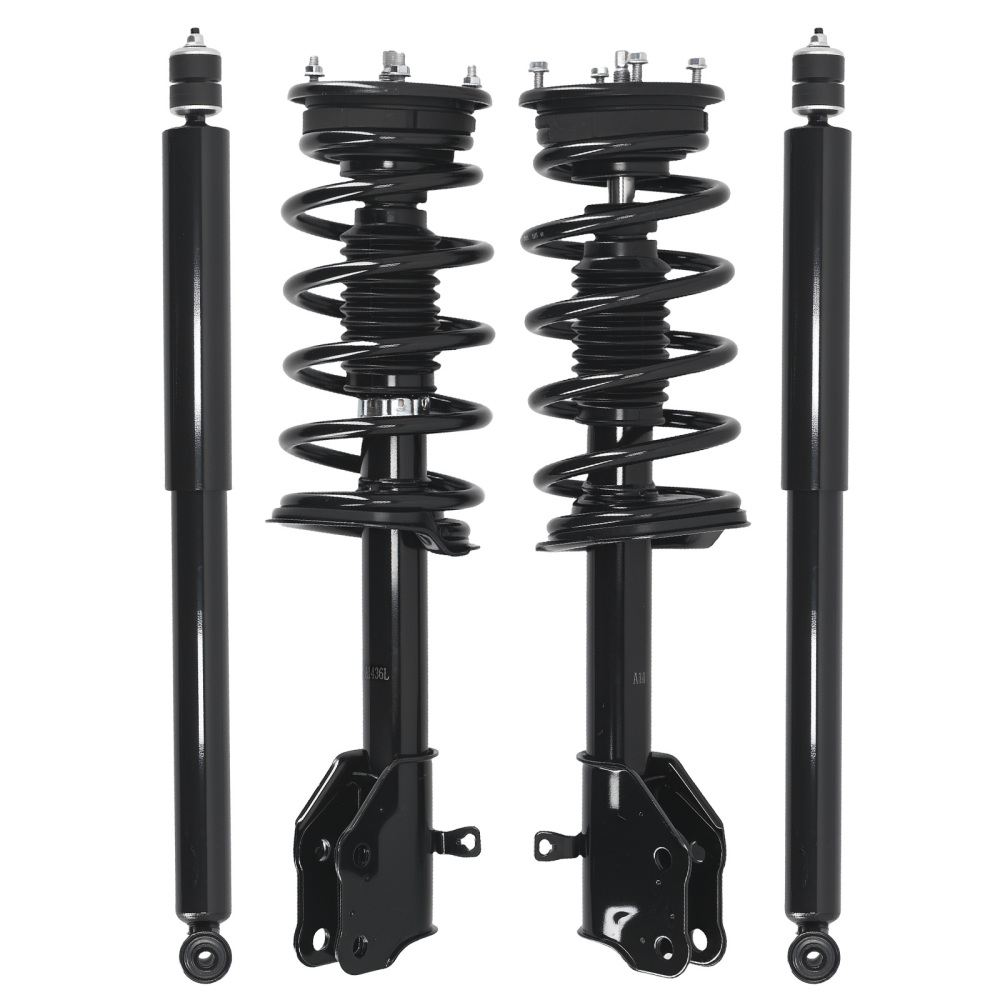 4pcs Complete Shock Absorber Struts For 2007-2010 compatible for Ford Edge compatible for Lincoln MKX