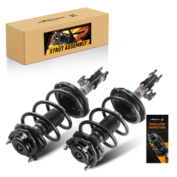 Front Suspension Shock Absorbers compatible for Toyota Sienna 2011-2014 3.5LITER V6 compatible for FWD