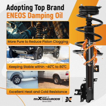 Front Suspension Shock Absorber compatible for Nissan Murano 2009-2010 Sport Utility 172607