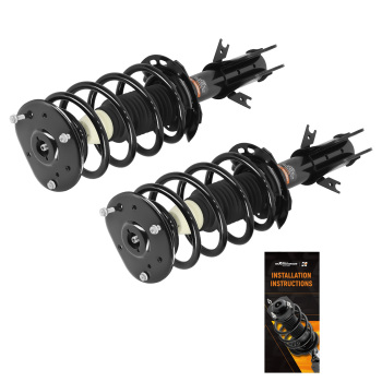 1 Pair Front Shock Struts Assy compatible for Ford Fusion 2013-2015 172638 2.0LITER
